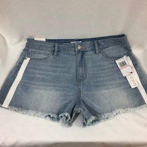NWT Tinsel Town Blue Jean Shorts - Strip Tux